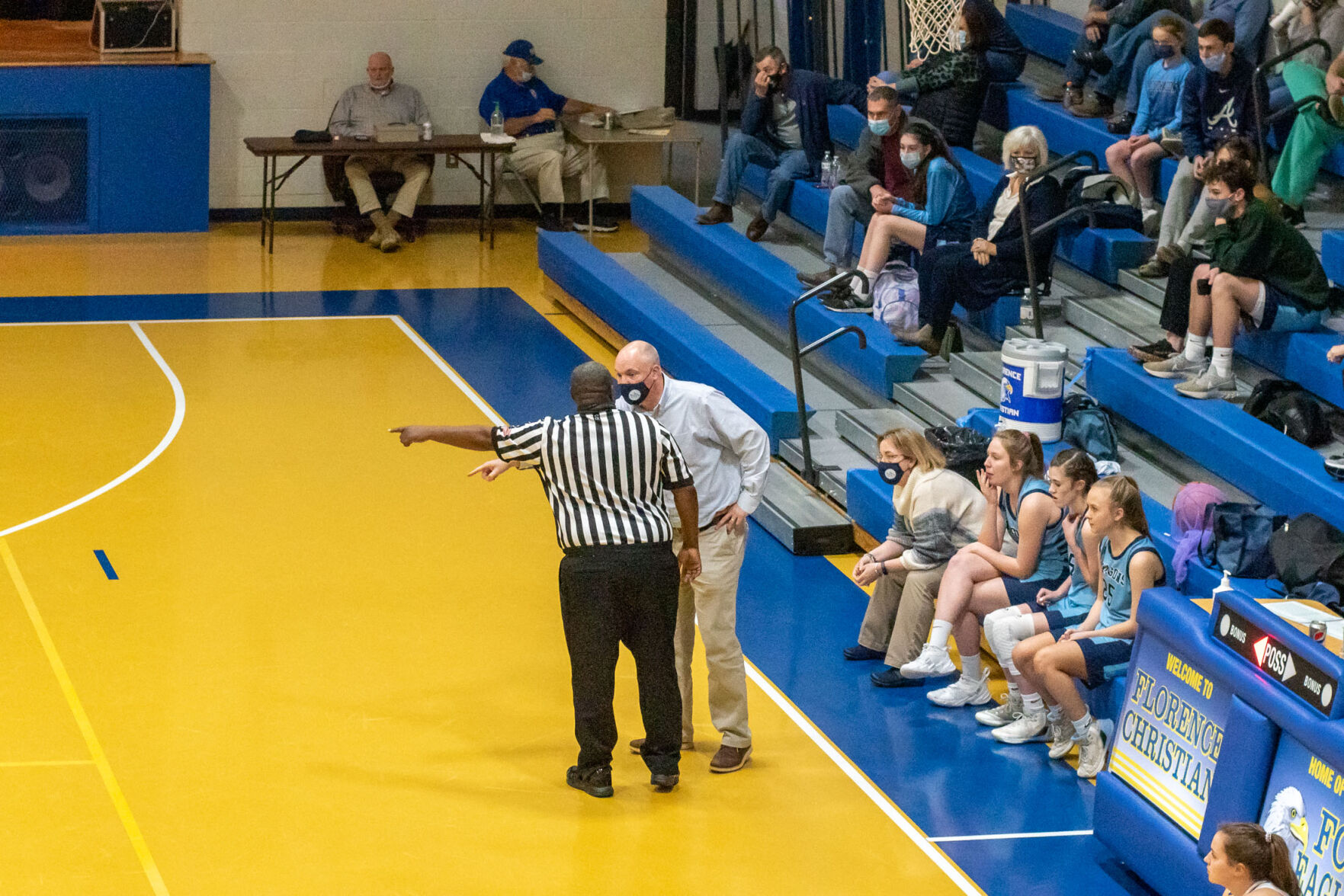 Marlboro Academy vs Florence Christian - Varsity Girls